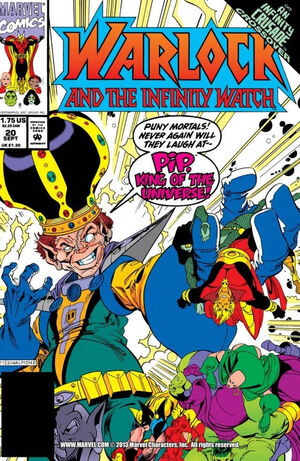 Cover WARLOCK AND THE INFINITY WATCH #20.